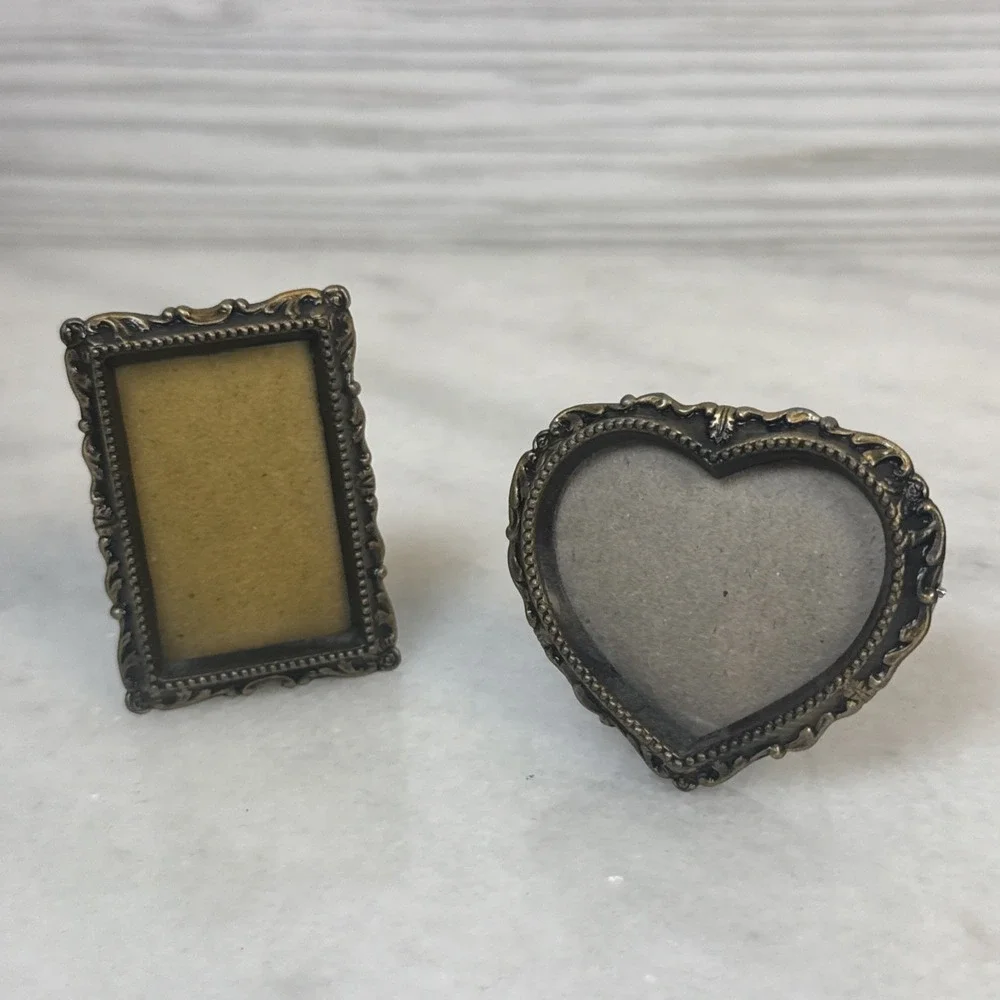 2 Vintage Mini R.O.C frames 1.25x1.75